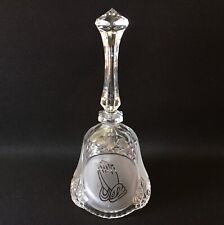 HEAVENLY GRACE “Crystal Clear” Beautiful Glass Bell Collectable Prayer Ornament