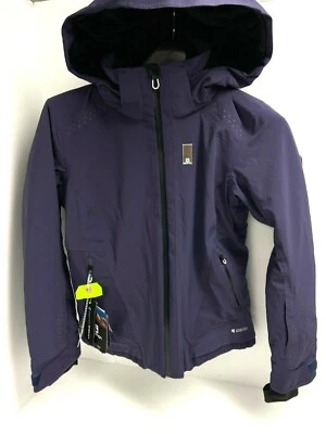 $650 Salomon Whitedream Ski Jacket Sz S NWT Womens Insulated Snow Gray Purple - Image 1 of 4