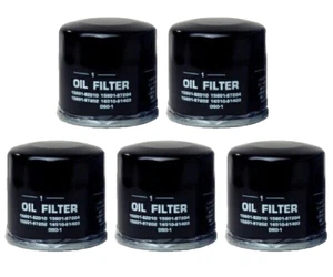 For SUZUKI  Oil Filter for 660CC  JIMNY JA12V JA12W JA22W JB23W  SET of 5 JDM - Picture 1 of 2