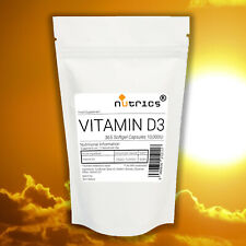 Nutrics® Vitamin D3 D-3, 10,000iu Softgels Soft Gel Capsules 10000IU