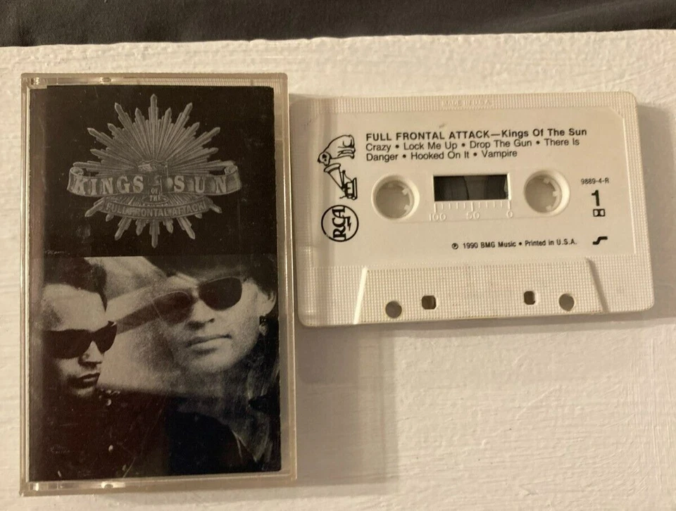 KINGS OF THE SUN FULL FRONTAL ATTACK Cassette Tape 1990 90s Hard Rock Rare - Imagem 1 de 1