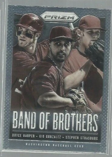 2013 Panini Prizm Band of Brothers #25 Harper/Gonzalez/Strasburgh (ref45945) - Image 1 of 1
