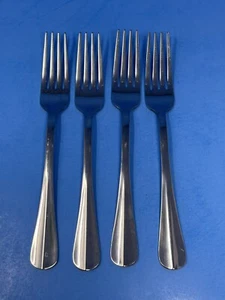 Mikasa Legacy Edelstahl 4er Set Tafelgabeln 8" glänzend Mittelgrat 18/0 - Bild 1 von 4