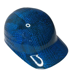 Hydro getaucht maßgeschneiderte Bump Cap orientalischblau Gator Haut hochglanz - Bild 1 von 7