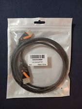 RyzzRooa DisplayPort to HDMI Cable 6FT, DP (Display Port) Gold Plated Orange