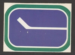 1972-73 OPC O PEE CHEE TEAM LOGOTIPOS VANCOUVER CANUCKS 20697 - Imagen 1 de 2