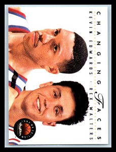 1993 SkyBox Nets #308 Kevin Edwards / Rex Walters CF