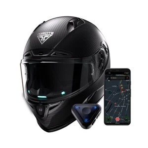 Forcite MK1S Carbon Fiber Smart Helmet (MATTE Finish / Size LARGE) - Bild 1 von 7