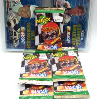 2 Factory Sealed 1993 MAXX RETAIL CHROMIUM JUMBO AND 5 EXTRA PACKS (RTC411) - Image 1 of 4