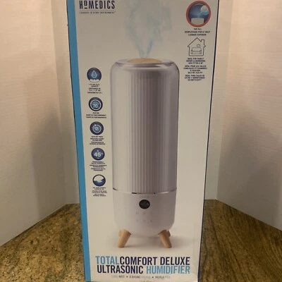HoMedics Total Comfort Deluxe Ultrasonic Humidifier Top Fill 1.47 Gallon White - Image 1 of 4