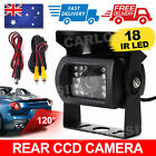 Car Truck Reverse Camera 18ir Led Ccd Rear View Reversing Camera Kit Bus Trailer