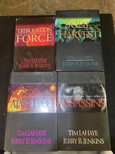 Left Behind Series , Lot of 8,  Christian - LaHaye & Jenkins -  HC/DJ - Picture 1 of 2