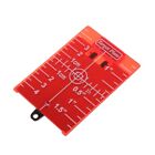 Magnetic Floor La-Ser Plate Card Enhancing Lines Visibility Level Tool