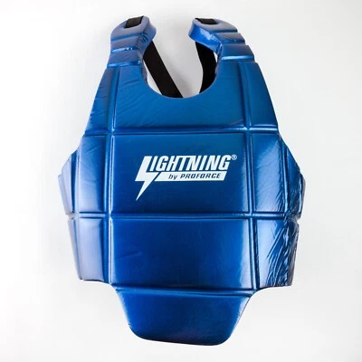 ProForce Lightning Sports Body Guard Size Small, Color Blue - Image 1 of 4