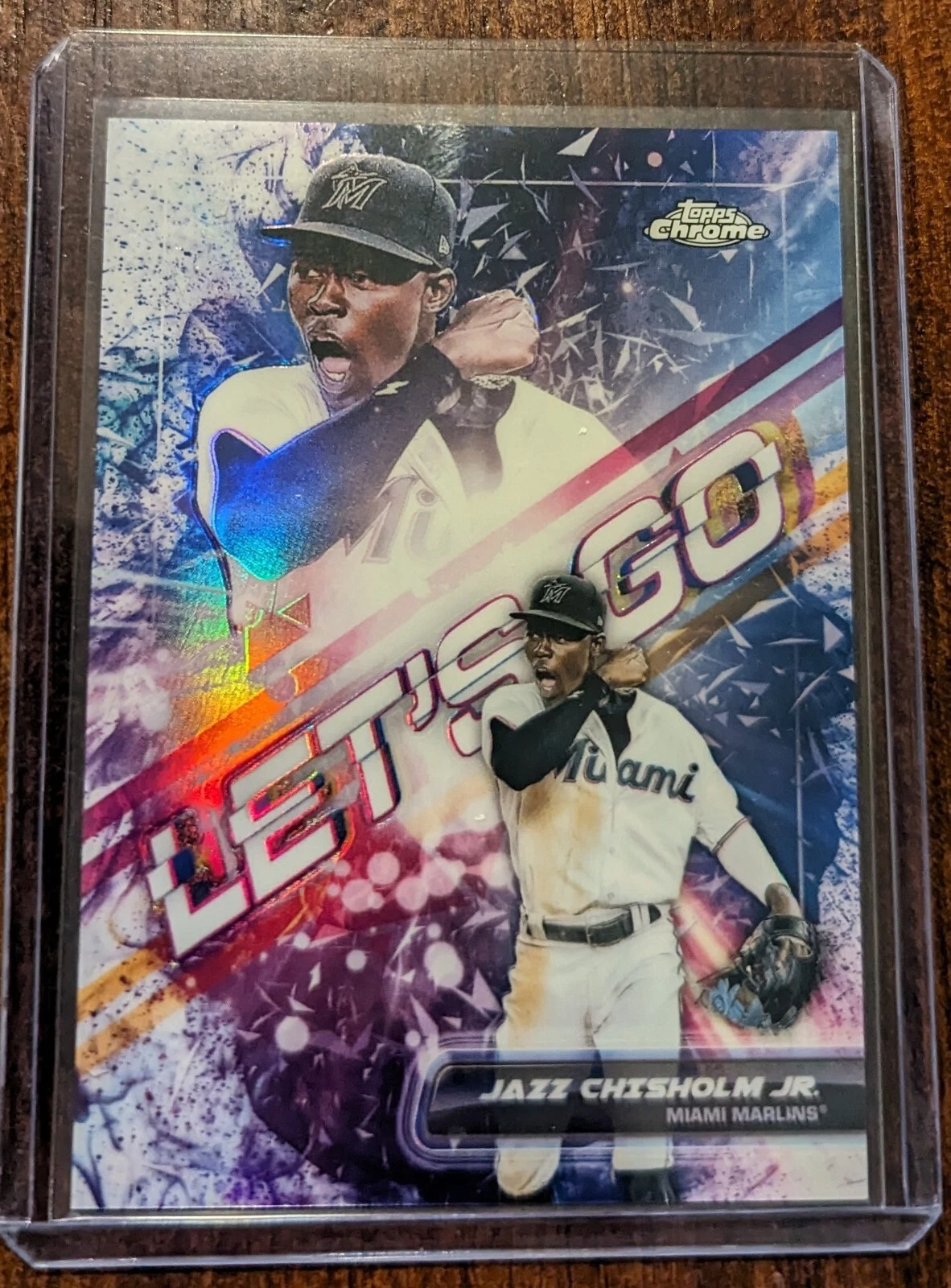 2023 Topps Big League Chrome Let's Go Jazz Chisholm 1:4,871 packs
