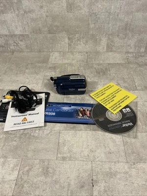 Vivitar DVR 508nHD  Video Camera Recorder WORKS Tested Instructions & CD - Image 1 of 4