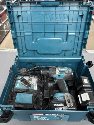 Makita DHP484TJX9 Drill & Battery Set - Image 1 of 4