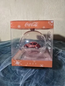 Limited Edition 2025 M2 Machines Coca Cola 1953 Vw Beetle European Model Orname  - Picture 1 of 6