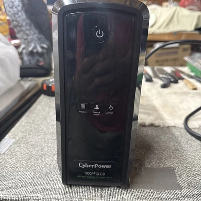 CyberPower CP1000PFCLCD 1000VA/600W Pure Sine Wave UPS - Image 1 of 4