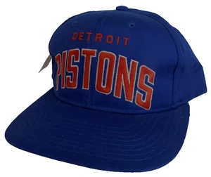 Starter Detroit Pistons Arch Adjustable Snapback Cap Hat NBA NOS Vintage 1990s - Picture 1 of 11