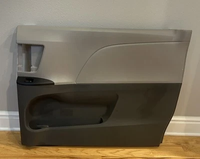 ¡BONITO! Toyota Sienna 2014 2015 2016 puerta trasera derecha panel moldura almohadilla gris Foto 1 de 4