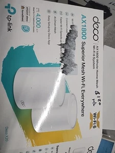 TP-Link Deco AX1800 WiFi 6 Mesh System (Deco X20) - Covers up to 4,000 Sq. Ft., - Picture 1 of 4