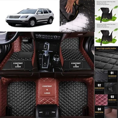 For Kia Borrego Car Floor Mats Luxury Waterproof Liners Carpets Cargo Custom - Image 1 of 4