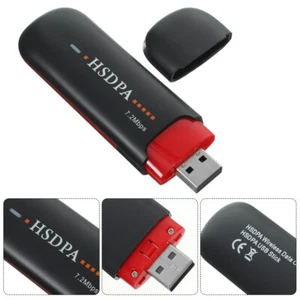 Clé USB 2.0 sans fil 7,2 Mbps 2G/3G réseau Lan Stick Modem Dongle /SIM Slot - Photo 1/12