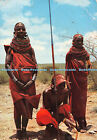 D106248 Samburu Tribesmen. Kenya. Dino Sassi. Kenya Stationers. Kensta. 1974