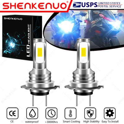 Lâmpadas combo de faróis de LED 8000K azul gelo YTL para Honda CBR954RR 2002-2003 2X H7 - Imagem 1 de 4