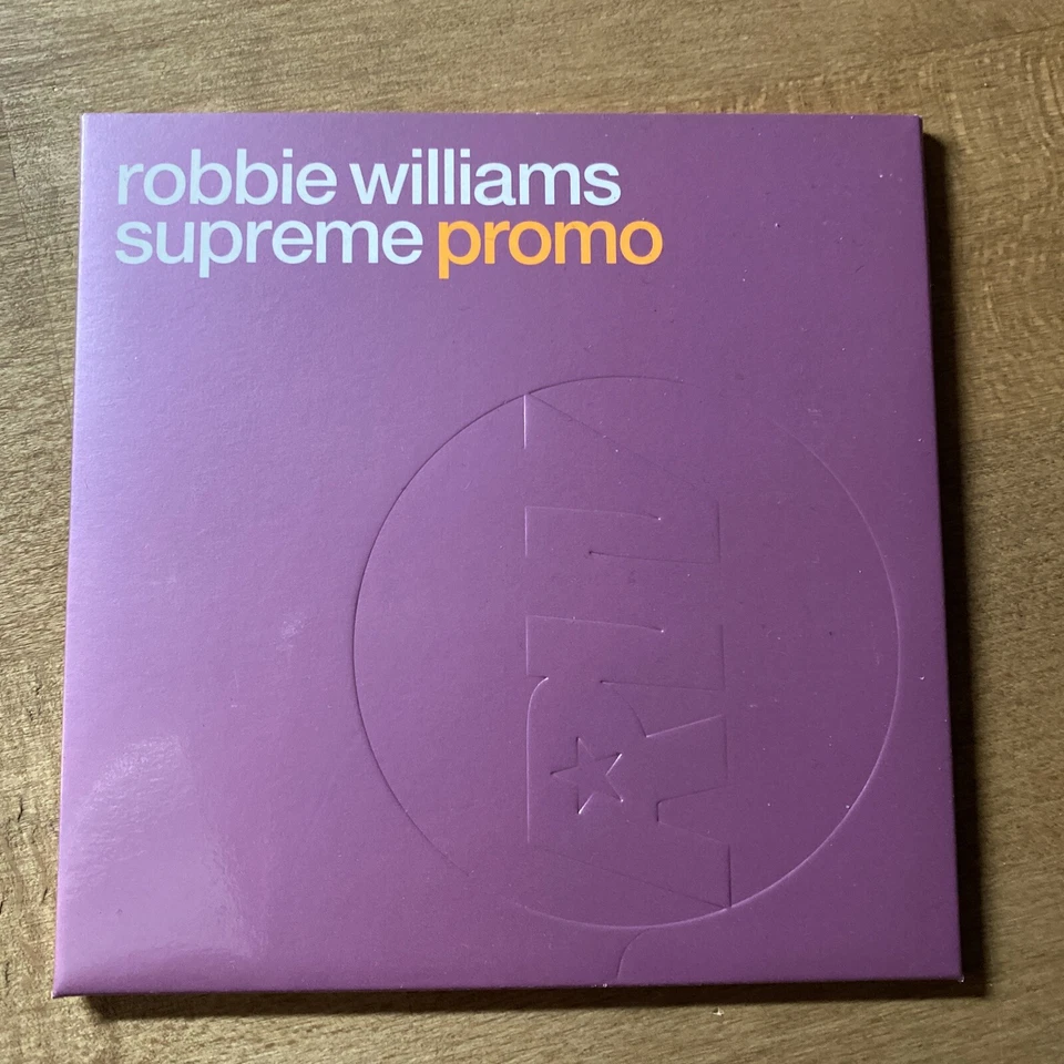 Robbie Williams ‎– Supreme Promo Single CD 2000 NEU new - Bild 1 von 4