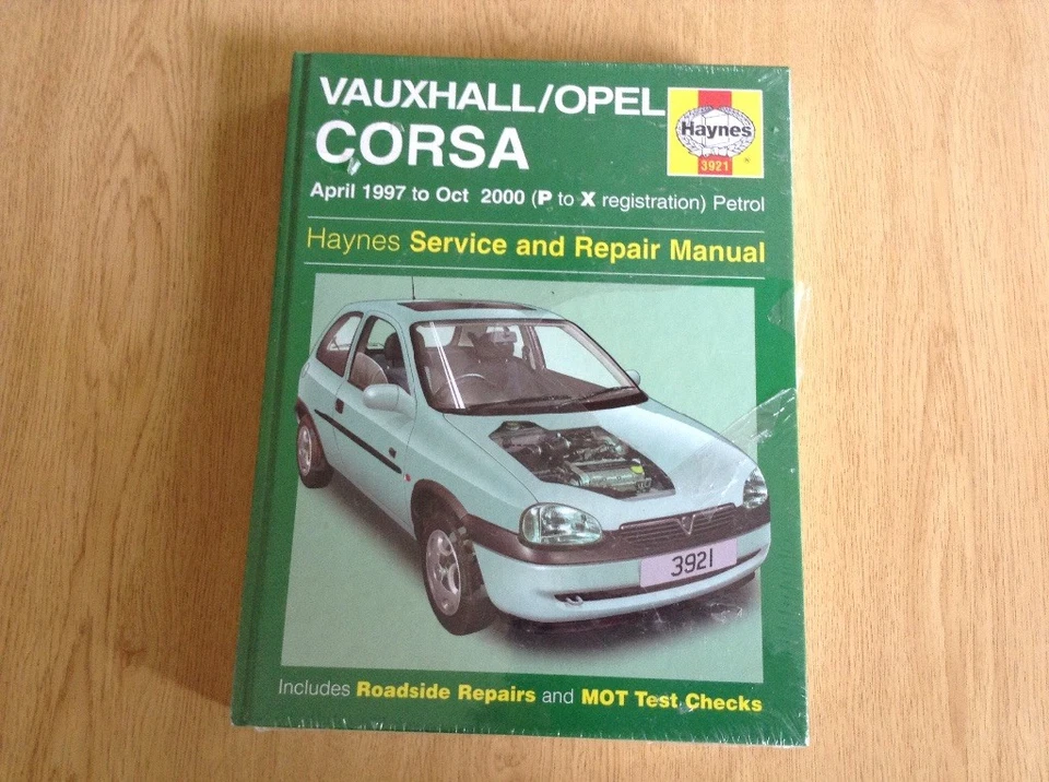 VAUXHALL/OPEL CORSAHAYNES MANUAL - Image 1 of 1