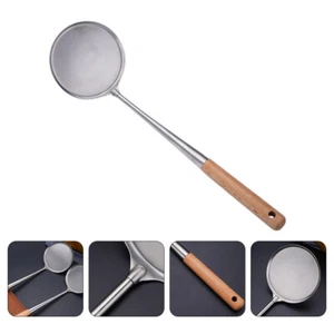Cucchiaio Torta Gamberetti Acciaio Inox Friggere Olio Utensili Cucina Manico Lungo Friggere - Foto 1 di 12