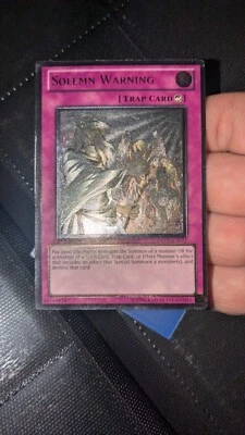 Solemn Warning DREV-EN077 Duelist Revolution 1st Edition - Image 1 of 4