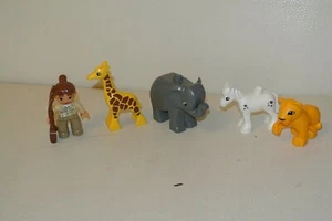Lego duplo : lot 5x Animaux figurines - Set 4962 Baby Zoo - Imagen 1 de 1