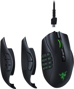 Razer Naga Pro Wireless Gaming Mouse RZ01-03420100-R3A1 Black New - Bild 1 von 8