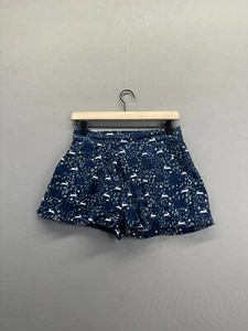Disney Lauren Conrad Womens Blue Shorts Rabbit Pull On Pockets Size XS - Picture 1 of 11