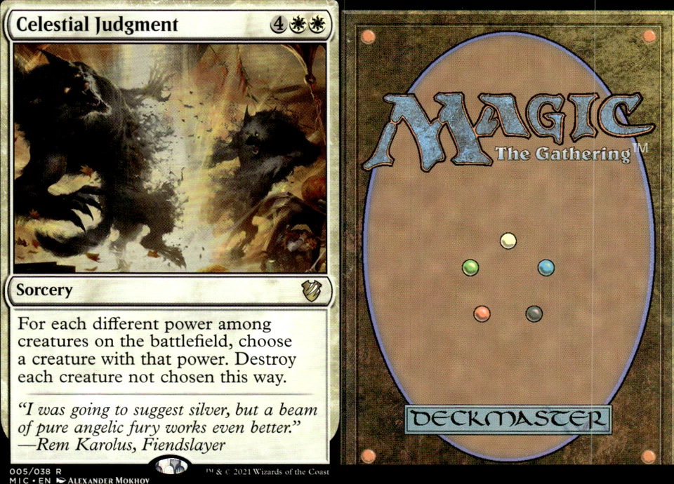 Magic the Gathering -MTG- Celestial Judgment  - Image 1 of 1
