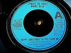 LYNSEY DE PAUL / BARRY BLUE - HAPPY CHRISTMAS TO YOU FROM ME  7&quot; VINYL