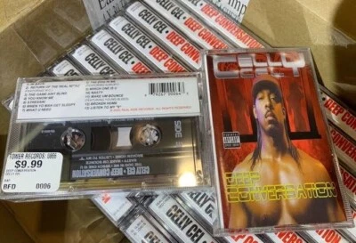 CELLY CEL/ DEEP CONVERSATION/ CASSETTE TAPE/ SHRINK WRAPPED/ REALSIDE RECORDS... - Image 1 of 2