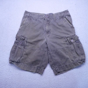 Pantalones cortos American Eagle para hombre 34 oliva de carga de sarga de alta resistencia - Imagen 1 de 13
