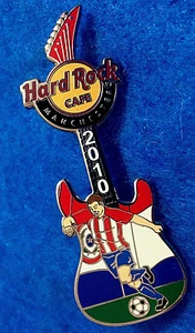 SERIE DE GUITARRA DE FÚTBOL AMERICANO COPA MUNDIAL DE MANCHESTER *PARAGUAY* Hard Rock Café PIN - Imagen 1 de 1