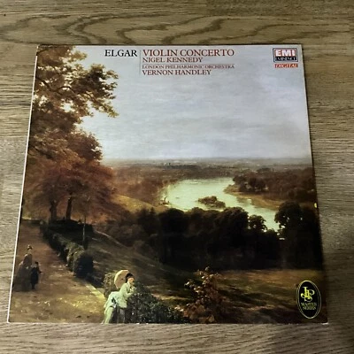 EMX 41 2058 1 Elgar Violin Concerto Nigel Kennedy Vernon Handley NEAR MINT - Image 1 of 2