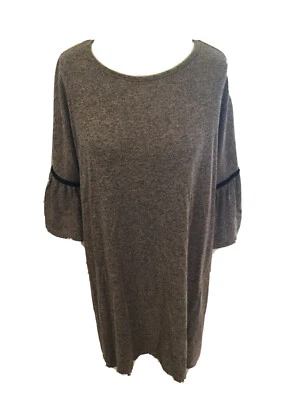  PRIMARK Tunic, Short Dress, U.K. 18 Bell Sleeve Cuffs Multicoloured 8333 - Image 1 of 4