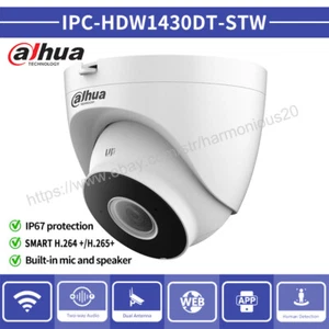 Dahua IPC-HDW1430DT-STW 4MP WiFi IR Two Way Audio IP Camera Motion Detection - Bild 1 von 12