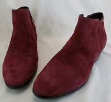 Sam Edelman Red Suede Boots for Women 