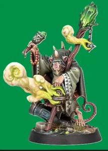 Skaven Plague Priest Skabbik Plagueseeker Warhammer Age Of Sigmar The Old World - Picture 1 of 2