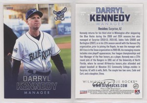 2018 Choice Wilmington Blue Rocks Darryl Kennedy #27
