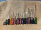 WORN out old tools screwdrivers mixed  bundle Stanley Merkur modify arts crafts