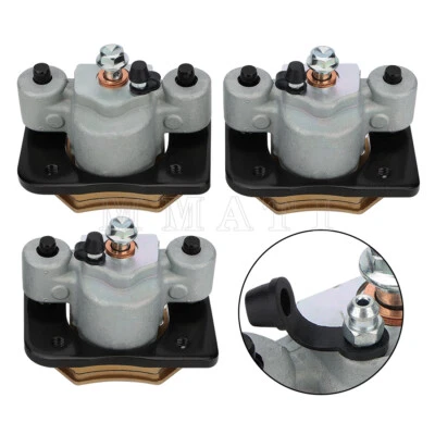 Front & Rear Brake Calipers W/Pads for Arctic Cat ATV 700 1000 2008 2009 - 2017 - Image 1 of 4
